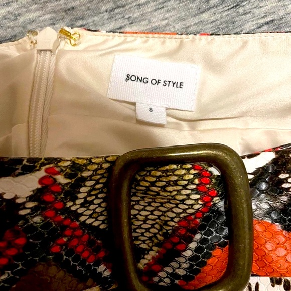 Song of style✨$3 when bundled✨ Alligator print skirt 🐊 - Picture 7 of 7